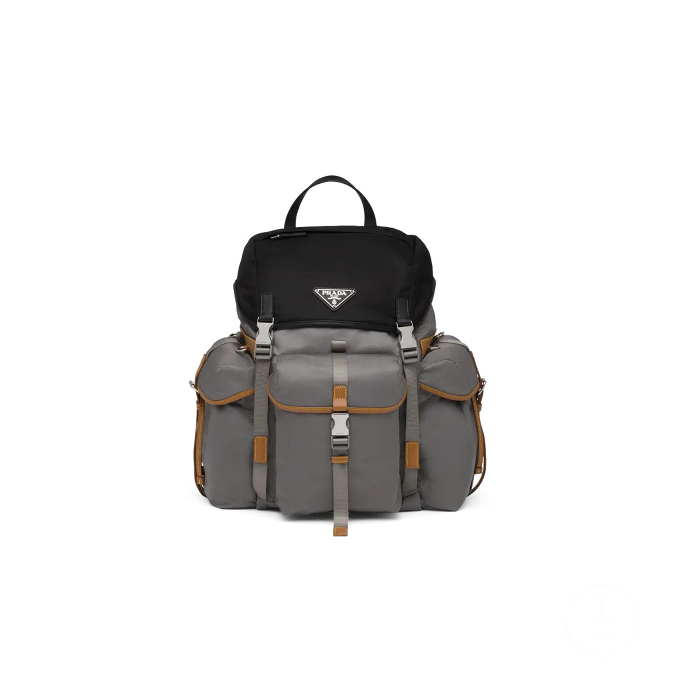 PRADA BACKPACKS CANVAS TRAVEL BAG 2VZ074 (43*37*17cm)
